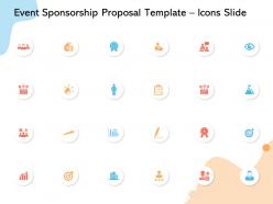 Event sponsorship proposal template icons slide ppt powerpoint presentation pictures