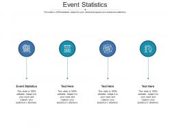 Event statistics ppt powerpoint presentation layouts icon cpb
