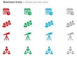 Event team astronomy business hierarchy ppt icons graphics