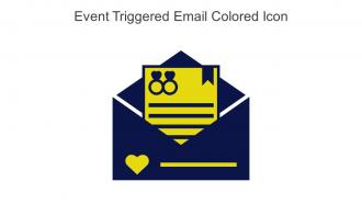 Event Triggered Email Colored Icon In Powerpoint Pptx Png And Editable Eps Format