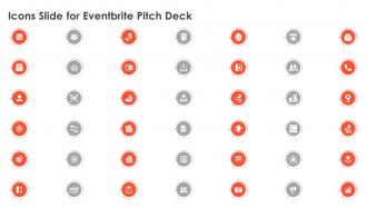 Eventbrite icons slide for eventbrite pitch deck