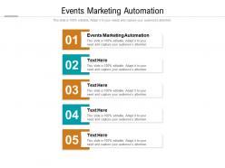 Events marketing automation ppt powerpoint presentation infographic template icons cpb