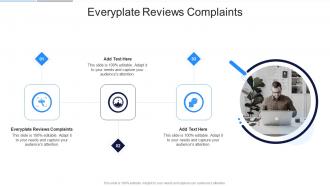 Everyplate Reviews Complaints In Powerpoint And Google Slides Cpb