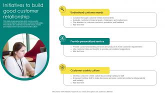 Everything About Commercial Banking Initiatives To Build Good Customer Relationship Fin SS V