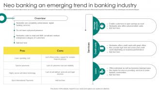 Everything About Commercial Banking Neo Banking An Emerging Trend In Banking Industry Fin SS V