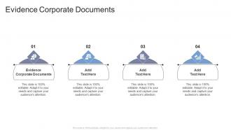 Evidence Corporate Documents In Powerpoint And Google Slides Cpb
