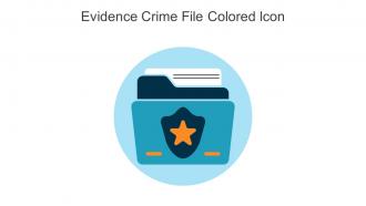 Evidence Crime File Colored Icon In Powerpoint Pptx Png And Editable Eps Format