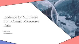 Evidence For Multiverse From Cosmic Microwave Data PPT Guidelines AT