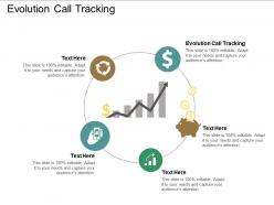 Evolution call tracking ppt powerpoint presentation gallery display cpb