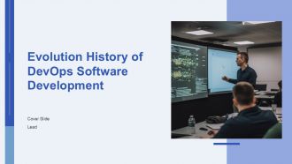 Evolution History Of Devops Software Development PPT Guidelines AT