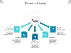 Evolution intranet ppt powerpoint presentation ideas slides cpb