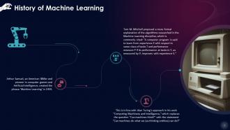 Evolution Of Machine Learning Training Ppt