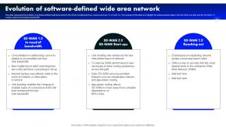 Evolution Of Software Defined Wide Area Network Software Defined Wide Area Network