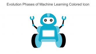 Evolution Phases Of Machine Learning Colored Icon In Powerpoint Pptx Png And Editable Eps Format