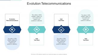Evolution Telecommunications In Powerpoint And Google Slides Cpb