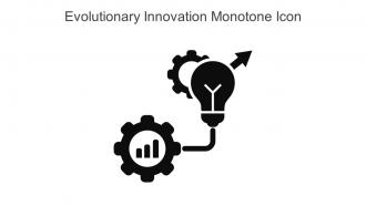 Evolutionary Innovation Monotone Icon In Powerpoint Pptx Png And Editable Eps Format