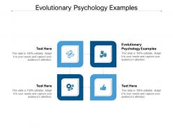 Evolutionary psychology examples ppt powerpoint presentation show picture cpb