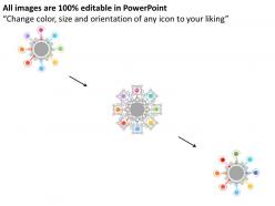 38113907 style circular hub-spoke 8 piece powerpoint presentation diagram infographic slide