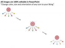 81554129 style circular bulls-eye 5 piece powerpoint presentation diagram infographic slide