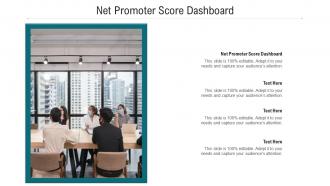 Exact promoter score dashboard ppt powerpoint presentation inspiration example introduction cpb