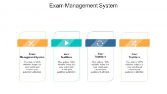 Exam management system ppt powerpoint presentation ideas design inspiration cpb