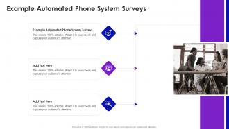 Example Automated Phone System Surveys In Powerpoint And Google Slides Cpb