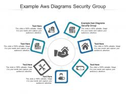Example aws diagrams security group ppt powerpoint presentation ideas design templates cpb