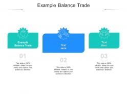 Example balance trade ppt powerpoint presentation infographic template layout ideas cpb