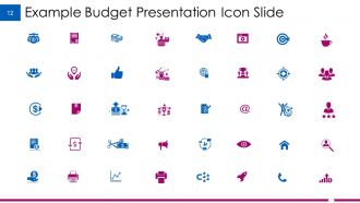 Example Budget Presentation Powerpoint Presentation Slides
