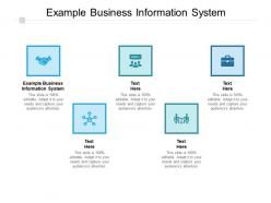 Example business information system ppt powerpoint presentation slides cpb
