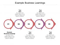 Example business learnings ppt powerpoint presentation infographic template diagrams cpb