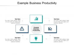 Example business productivity ppt powerpoint presentation smartart cpb