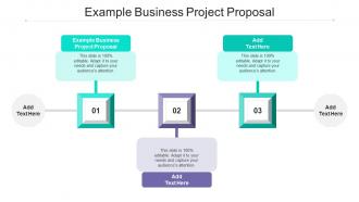 Example Business Project Proposal Ppt Powerpoint Presentation Show Cpb