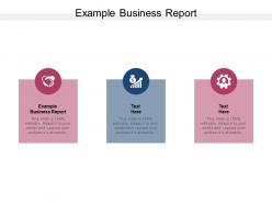 Example business report ppt powerpoint presentation outline graphics cpb