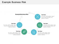 Example business risk ppt powerpoint presentation file slide portrait cpb