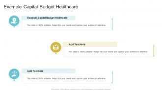Example Capital Budget Healthcare In Powerpoint And Google Slides Cpb