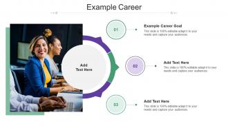 Example Career In Powerpoint And Google Slides Cpb