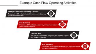 Example Cash Flow Operating Activities Ppt Powerpoint Presentation Slides Graphics Design Cpb