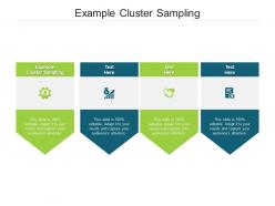 Example cluster sampling ppt powerpoint presentation styles graphics example cpb