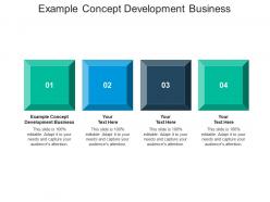 Example concept development business ppt powerpoint presentation pictures good cpb