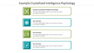 Example crystallized intelligence psychology ppt powerpoint presentation layout cpb