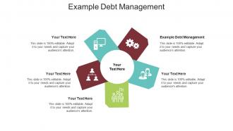 Example debt management ppt powerpoint presentation icon cpb