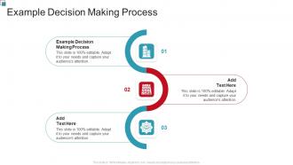 Example Decision Making Process In Powerpoint And Google Slides Cpb