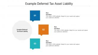 Example deferred tax asset liability ppt powerpoint presentation slides structure cpb
