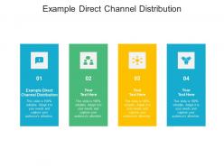 Example direct channel distribution ppt powerpoint presentation styles background images cpb