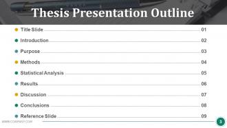Example dissertation powerpoint presentation slide