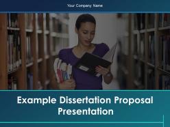 Example Dissertation Proposal Presentation Powerpoint Presentation Slides