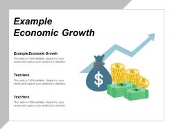 Example economic growth ppt powerpoint presentation model deck cpb