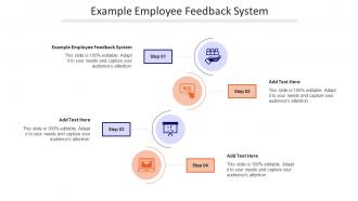 Example Employee Feedback System Ppt PowerPoint Presentation File Tips Cpb