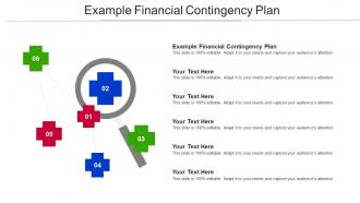 Example Financial Contingency Plan Ppt Powerpoint Presentation Portfolio Vector Cpb